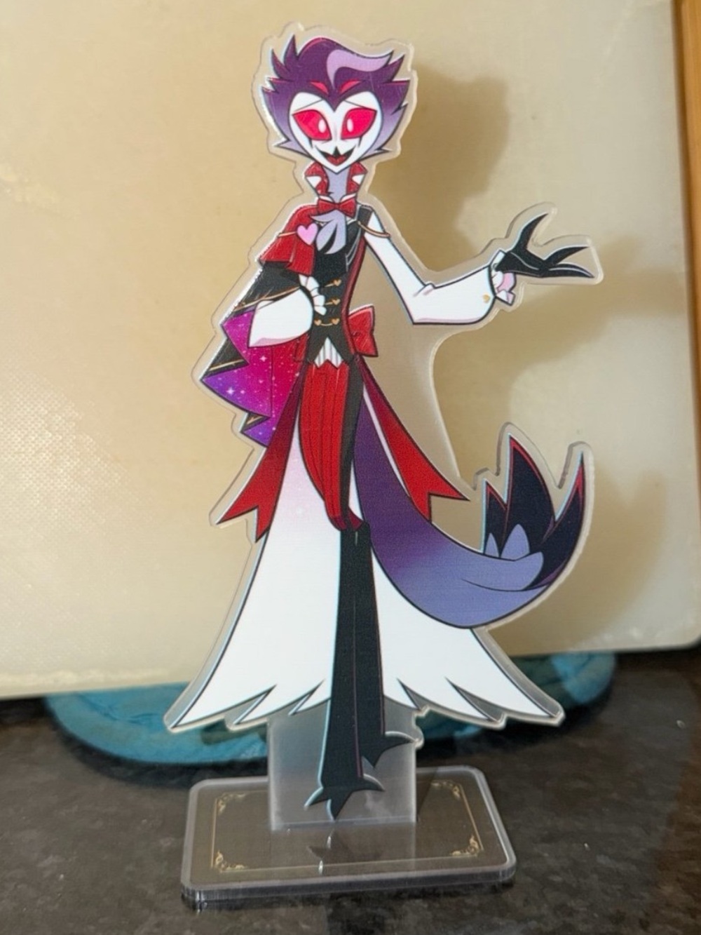 Helluva Boss Hazbin Hotel Stolas maid cafe anime acrylic figure standee